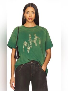 Found X Revolve lucky horseshoe oversized tee